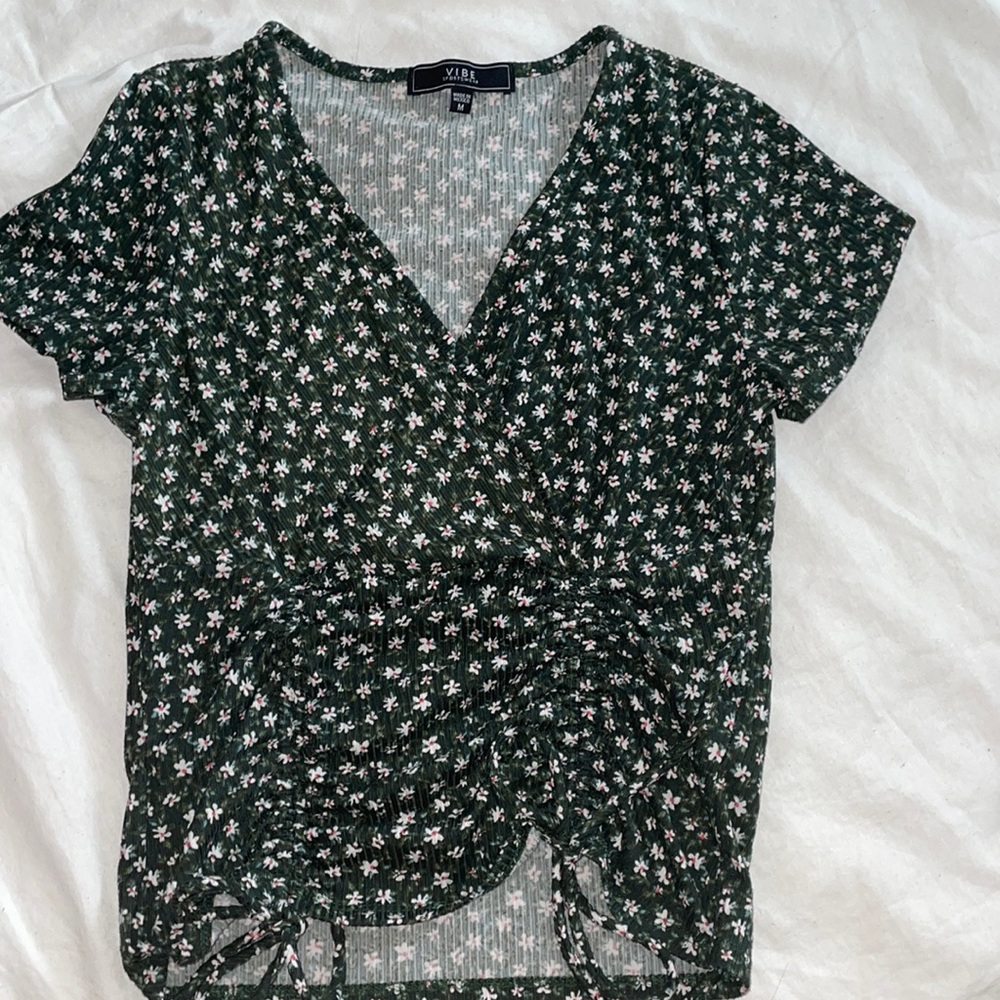 Green medium blouse